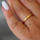 Coppia Fedi Fedine Fidanzamento Uomo Donna Martellate Color oro in Acciaio