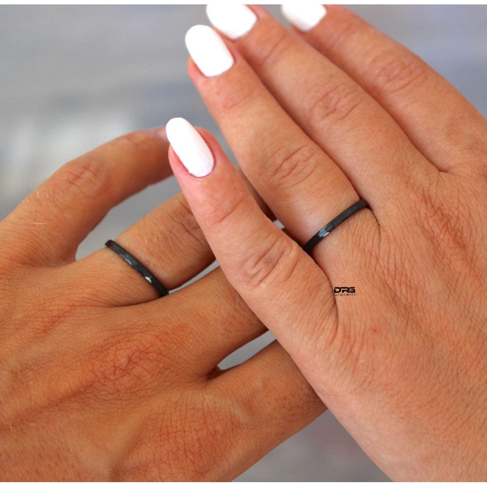 Pair of Wedding Rings Stainless Steel...