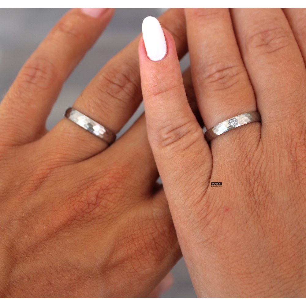 copy of Wedding Rings 4mm Steel...