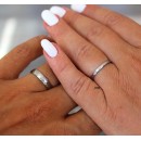 copy of Wedding Rings 4mm Steel Classic Hammered Black Band with Engraving Engagement Couple