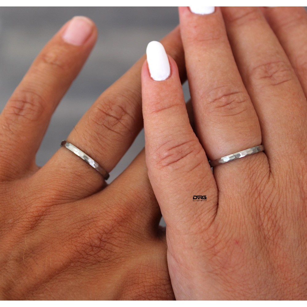 copy of Pair of Engagement Rings 2 MM...