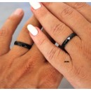 copy of Pair of Wedding Bands Stainless Steel Classic Simple 4mm Rose Gold