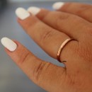 copy of Pair of Engagement Rings 2 MM Men Women Steel With Engravings