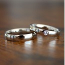 copy of Pair of Wedding Bands Stainless Steel Classic Simple 4mm Rose Gold