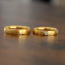 Anelli fidanzamento uomo donna nuziali oro acciaio