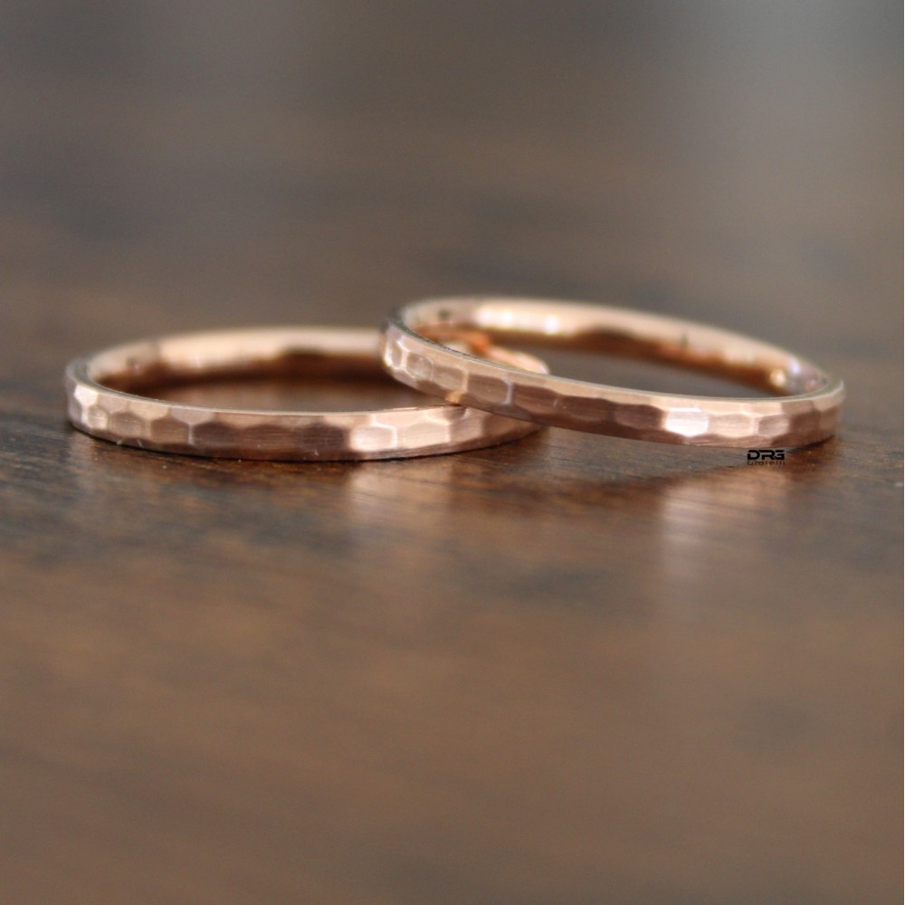 copy of Pair of Engagement Rings 2 MM...