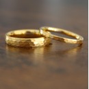 copy of Wedding Rings 4mm Steel Classic Hammered Black Band with Engraving Engagement Couple