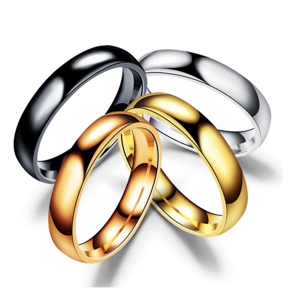 Anello Semplice 4 mm Uomo Donna...