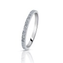 925 silver eternity ring with a 2mm diamond-cut effect.