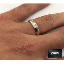 anello argento 925 oro rosa