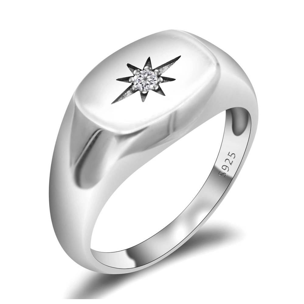 925% Silver Ring with Chevalier...