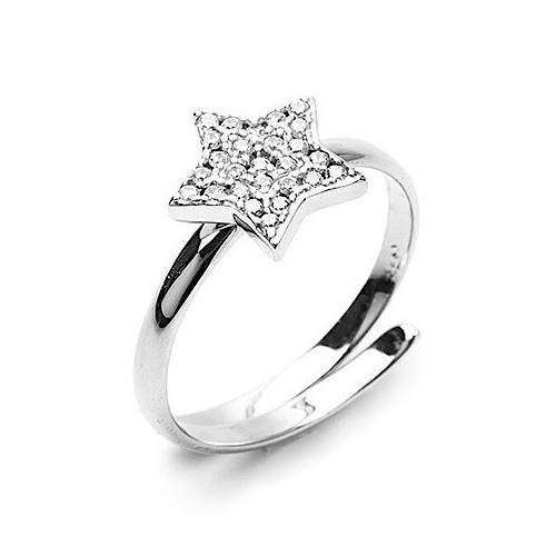 Adjustable 925 Silver Ring...