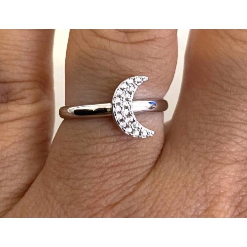 925 Silver Adjustable Moon... 2