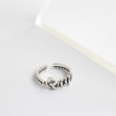 Anello in argento 925 Donna Regolabile scritta love