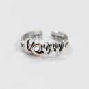 Anello in argento 925 Donna Regolabile scritta love