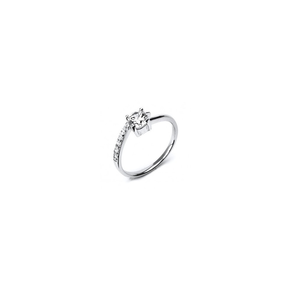 925 Sterling Silver Solitaire Ring...