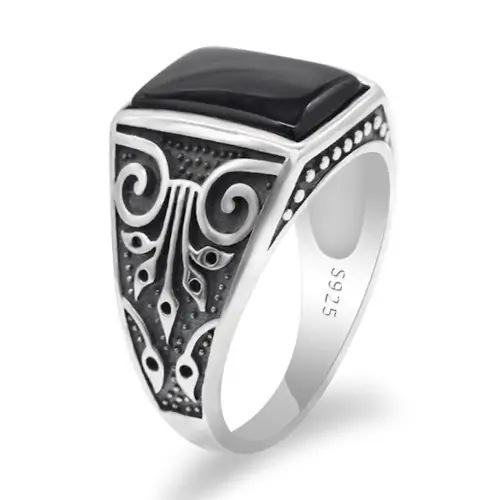 925% Silver Lucifer Ring...