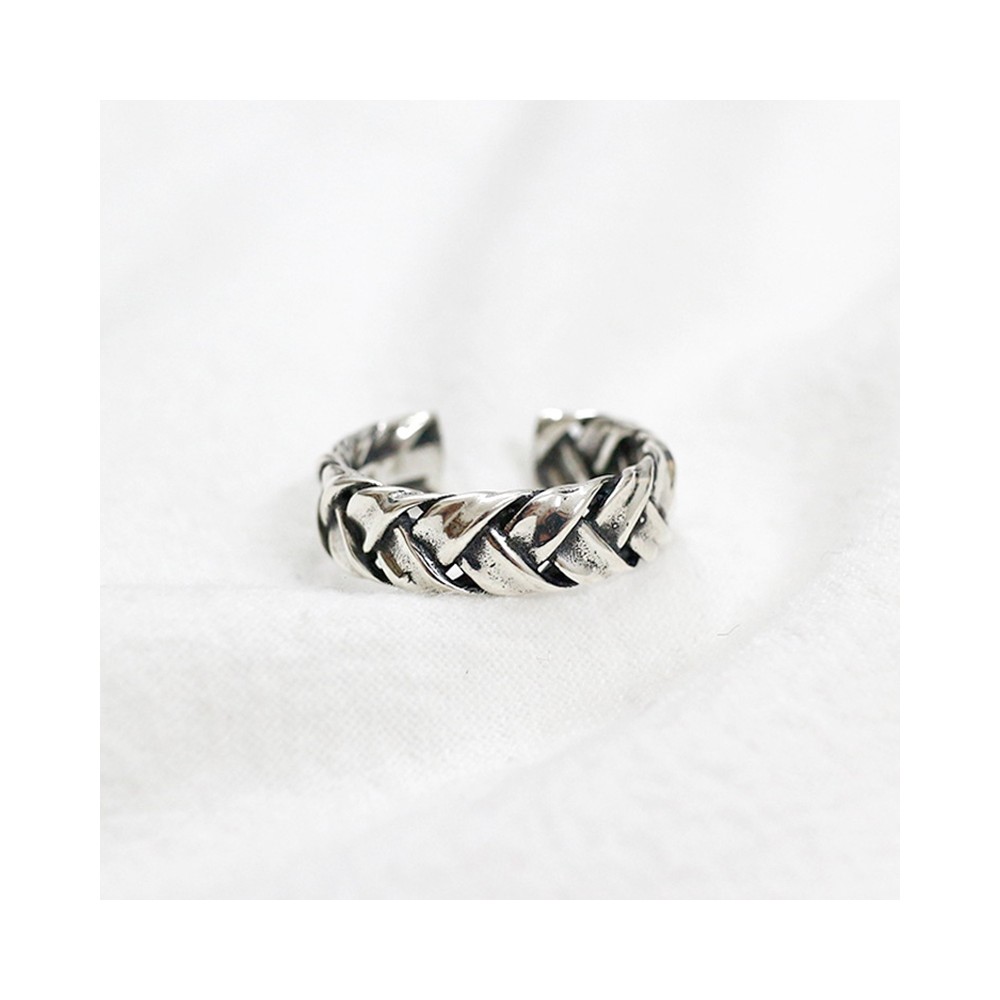 Adjustable Band Ring in 925 Sterling...