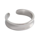 Adjustable 925 Silver Band Knuckle Ring for Men and Women