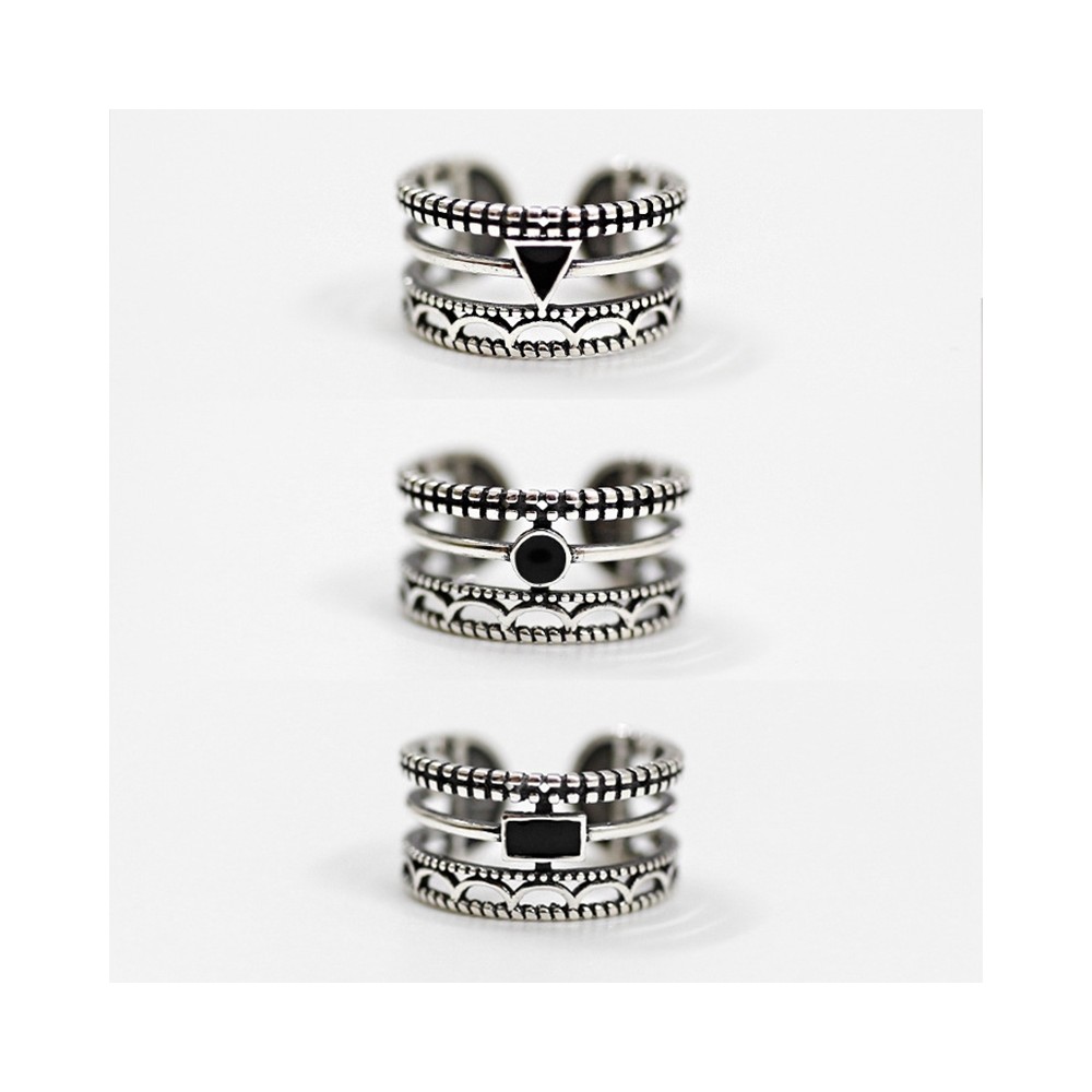 Adjustable Women's Ring in 925...