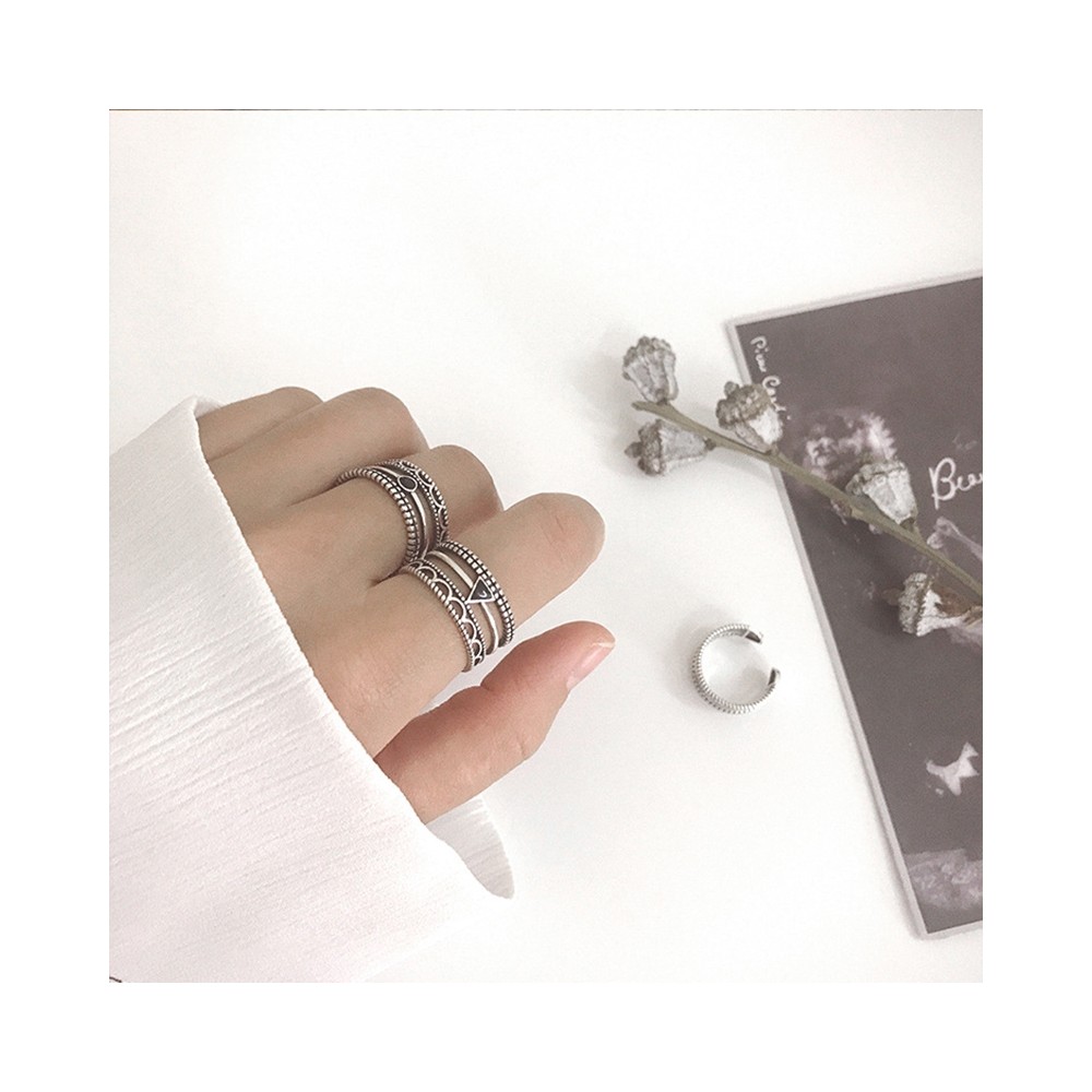 Adjustable Women's Ring in 925...