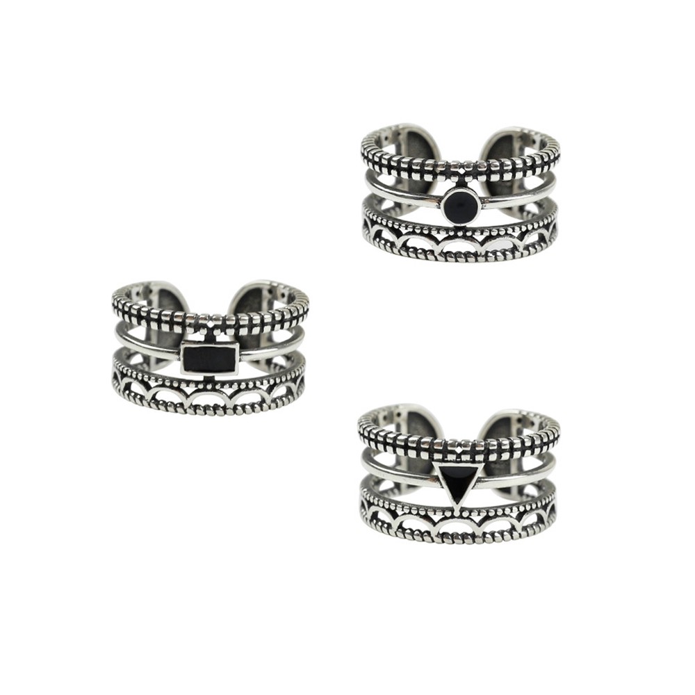 Adjustable Women's Ring in 925...