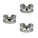 Adjustable Women's Ring in 925 Sterling Silver Band