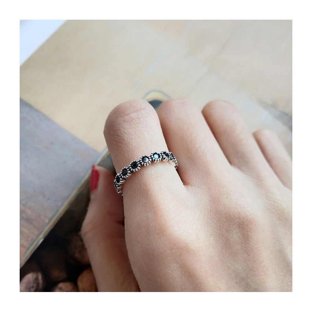 Women's Eternity Ring Adjustable in...