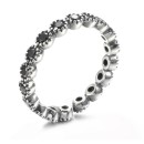 Women's Eternity Ring Adjustable in 925 Silver