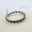 Women's Eternity Ring Adjustable in 925 Silver