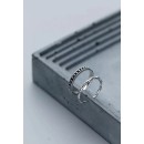 Women's Eternity Ring Adjustable in 925 Silver