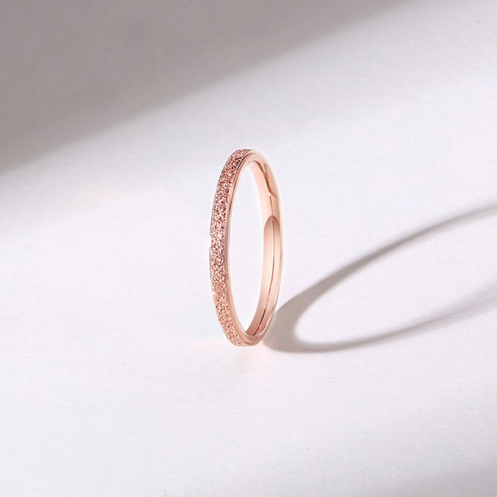 Thin Rose Gold Stainless Steel...