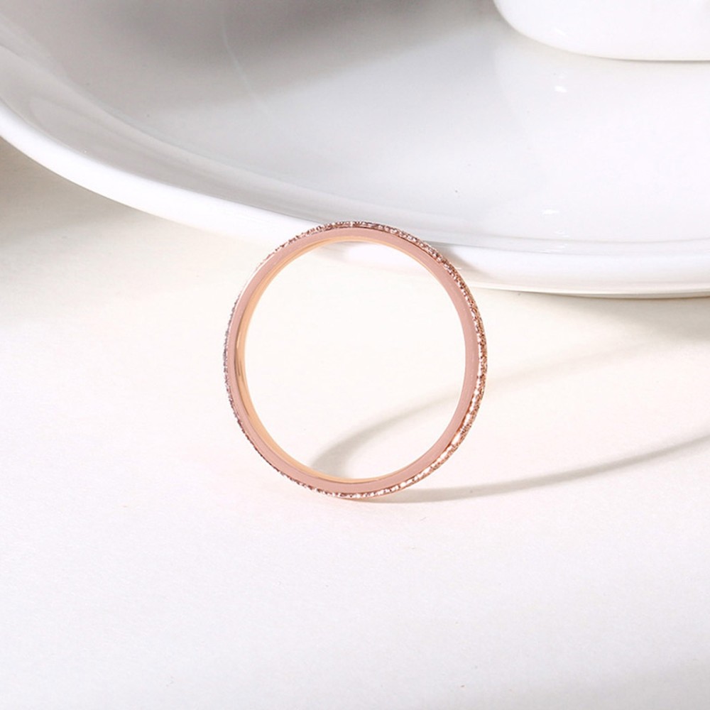 Thin Rose Gold Stainless Steel...