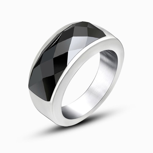 Steel Ring for Men and...