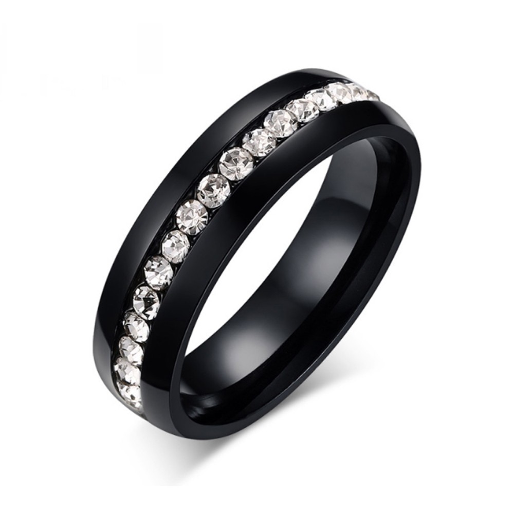 Steel Ring for Men and Women with...