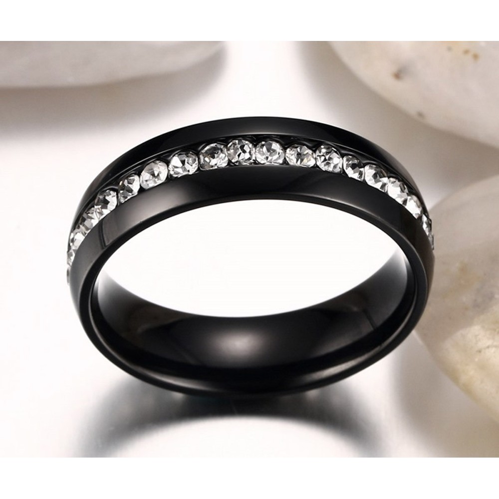 Steel Ring for Men and Women with...