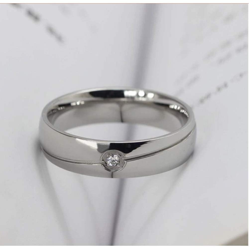 Steel Ring for Men and Women with Set...