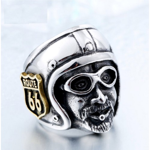 Anello testa Motociclista Uomo 2