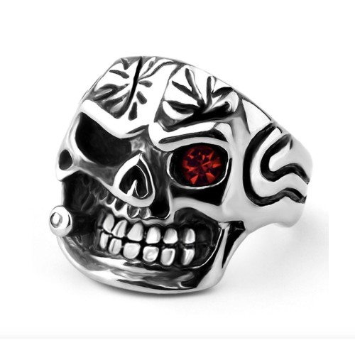 Steel Ring Men Women Skull...