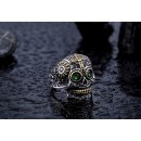 Anello Acciaio Uomo Donna Teschio Messicano