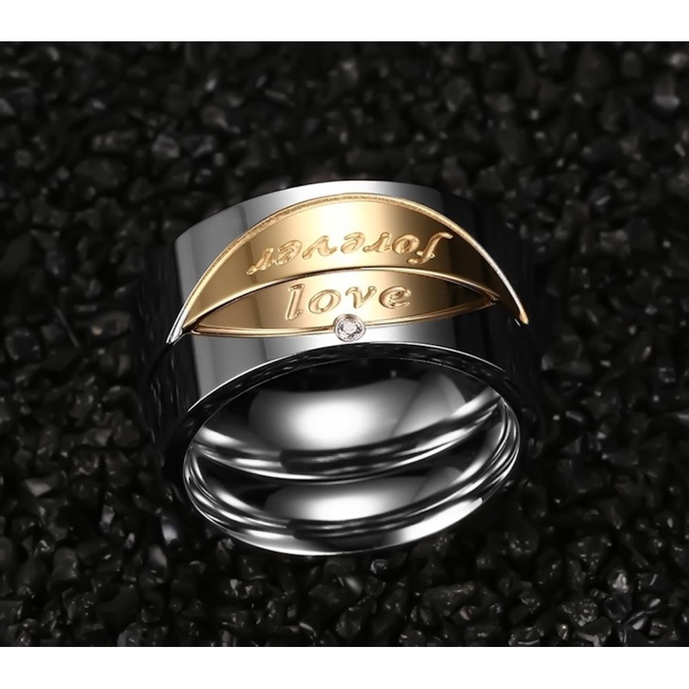 Fedine in Acciaio Inox Coppia Lui e...