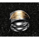 Fedine in Acciaio Inox Coppia Lui e Lei Incisione Forever Love Fedi Moderne