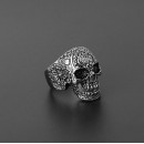 Anello Teschio Acciaio Inox Uomo Donna