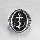 Steel Chevalier Ring with Round Anchor Seal