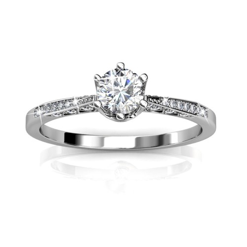 925% Silver Ring with... 2