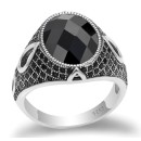 Anello con pietra argento 925