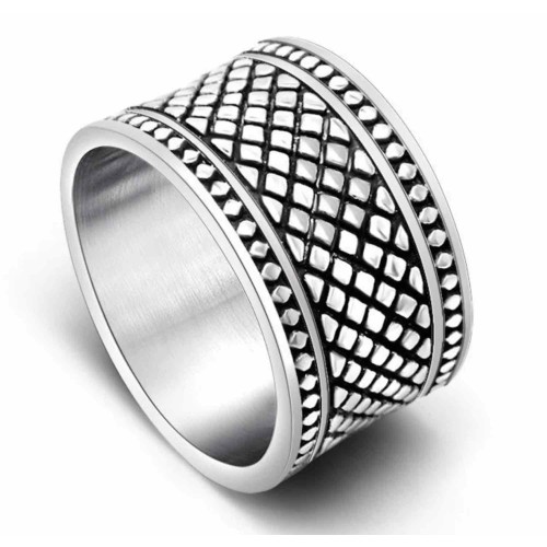 Stainless Steel Ring Unisex...