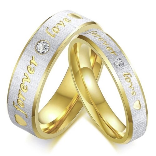 Couple of steel rings with...