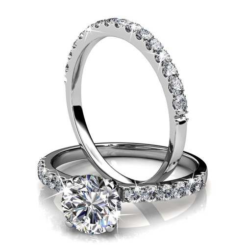 anello solitario swarovski 2