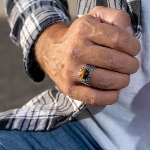 925% Silver Ring with... 2